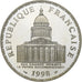 France, 100 Francs, Panthéon, 1998, Paris, Proof / BE, Silver, MS(64)