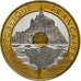 Munten, Frankrijk, Mont Saint Michel, 20 Francs, 1998, Proof / BE, FDC