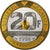 Moneta, Francia, Mont Saint Michel, 20 Francs, 1998, Proof / BE, FDC