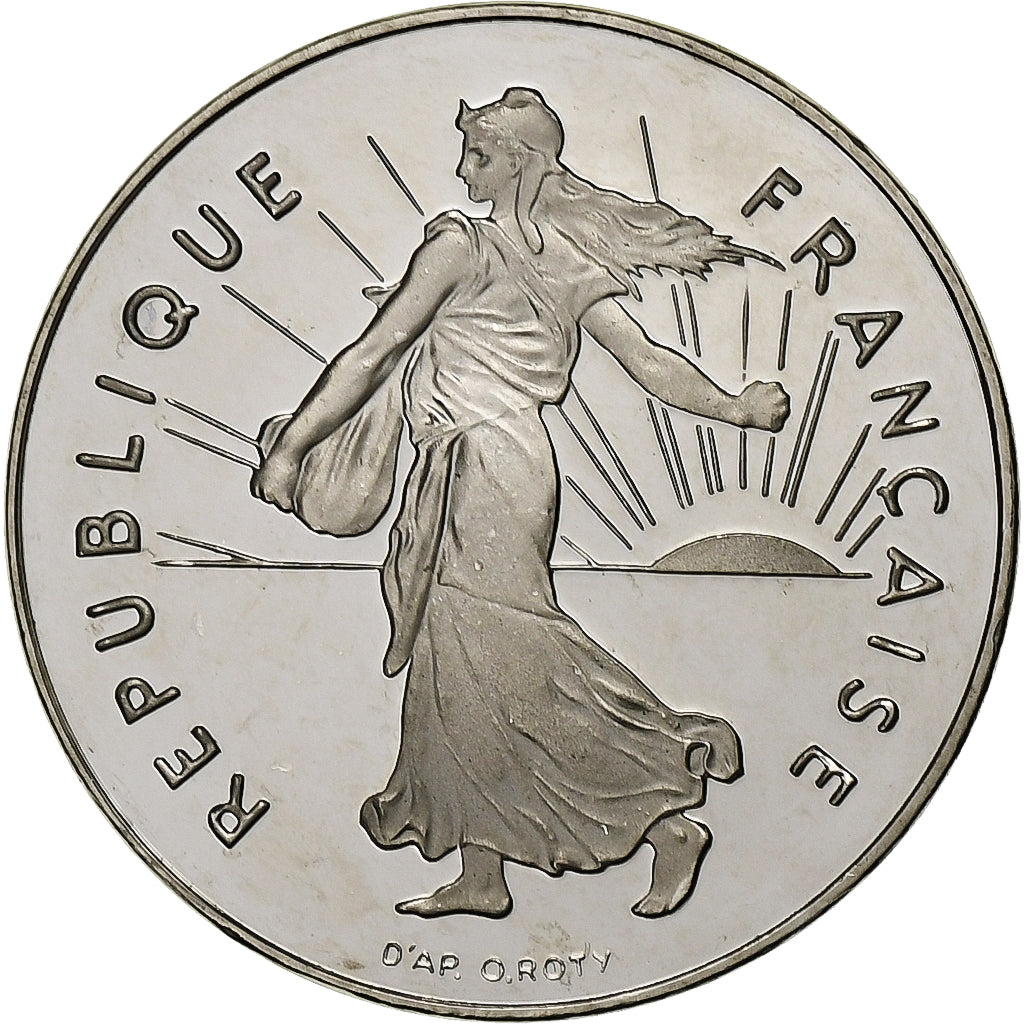 Moneta, Francia, Semeuse, Franc, 1998, Paris, Proof / BE, FDC, Nichel, KM:925.1
