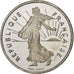 Münze, Frankreich, Semeuse, 1/2 Franc, 1998, Paris, Proof / BE, STGL, Nickel