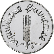 France, Centime, Épi, 1998, Paris, Proof / BE, Stainless Steel, MS(64)