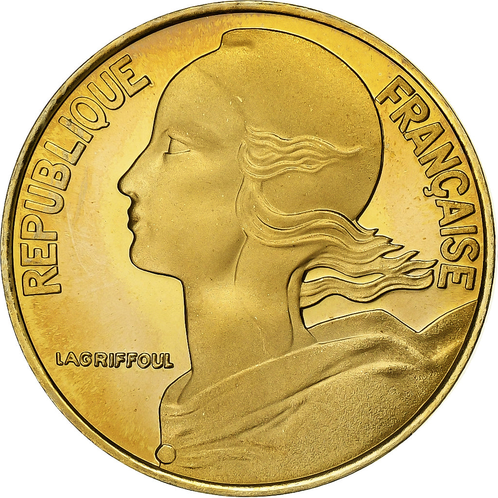 Coin, France, Marianne, 20 Centimes, 1999, Paris, Proof / BE, MS(65-70)