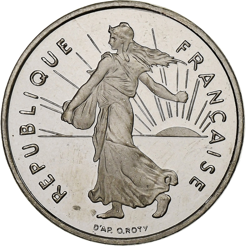 Coin, France, Semeuse, 1/2 Franc, 1999, Paris, Proof / BE, MS(65-70), Nickel