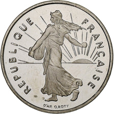 Coin, France, Semeuse, 1/2 Franc, 1999, Paris, Proof / BE, MS(65-70), Nickel