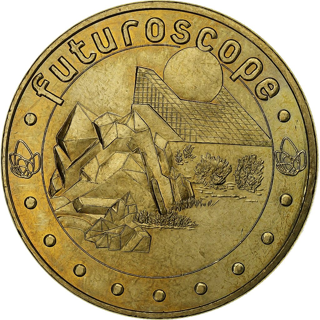 Francia, Token, Touristic token, Jaunay-Clan  Futuroscope n°5, Arts & Culture