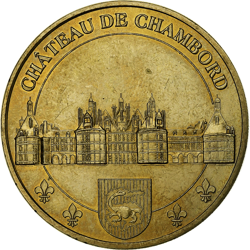 Francia, ficha, Touristic token, 41/ Château de Chambord - Salamandre, Arts &