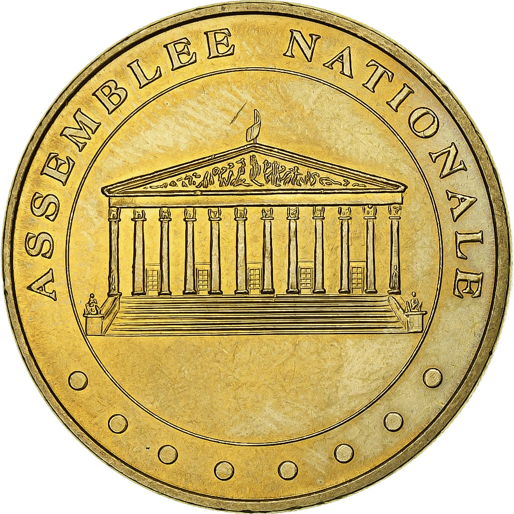 Frankreich, Token, Paris - Assemblée Nationale, 2008, MDP, VZ, Cupro-nickel
