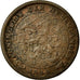 Coin, Netherlands, Wilhelmina I, 1/2 Cent, 1914, AU(55-58), Bronze, KM:138