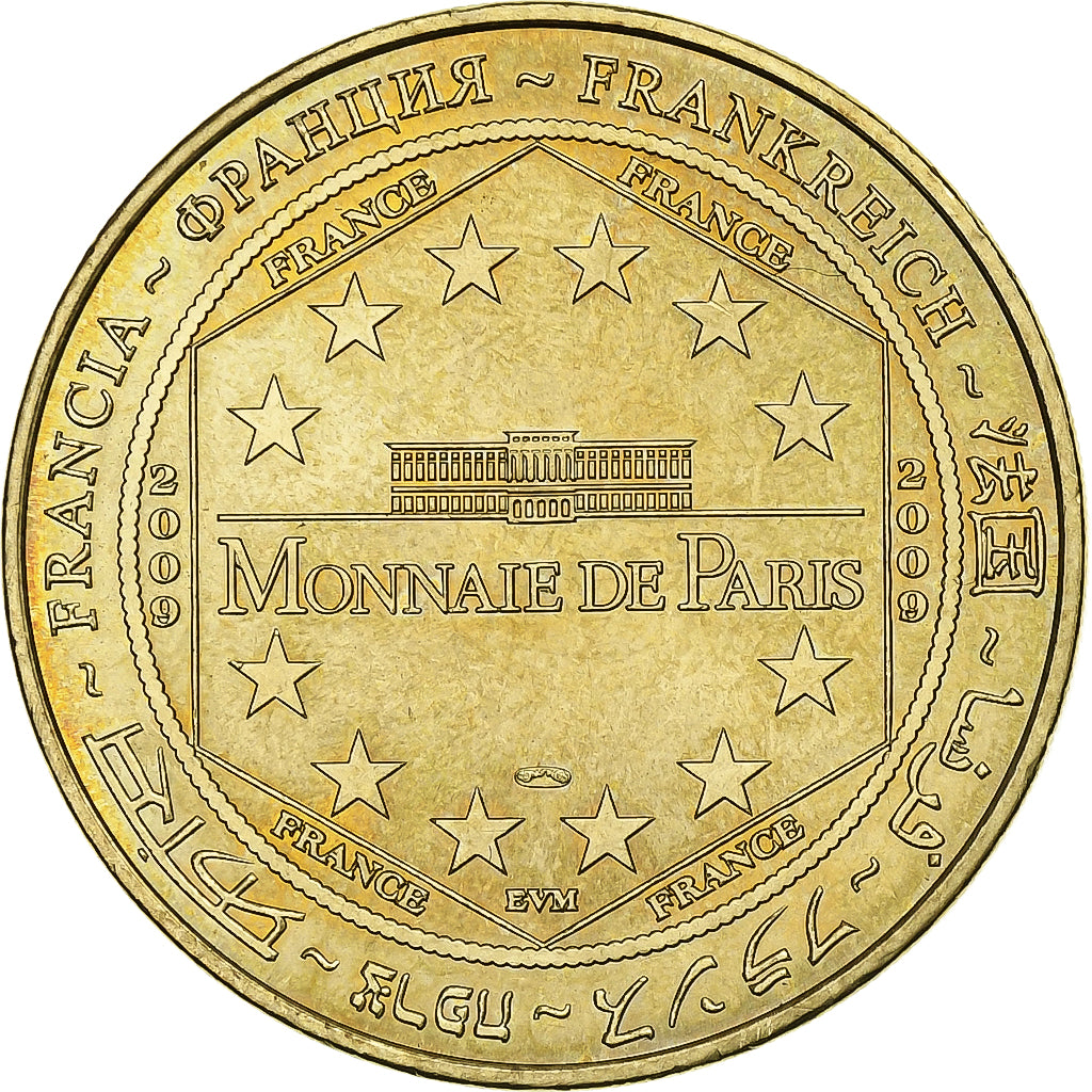 Francia, zeton, Puy du Fou, Grand Parc, 2009, Aluminio y cuproníquel, MDP, EBC