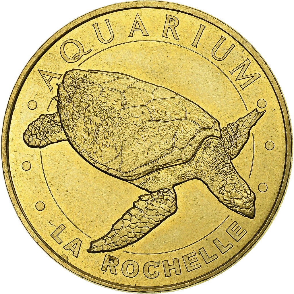 Francia, zeton, 17/ LA ROCHELLE - AQUARIUM N°11 - La Tortue n°3, 2016