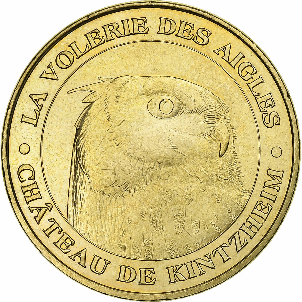 Francia, Token, Jetón turístico, Kintzheim -  Volerie des aigles n°3, Arts &