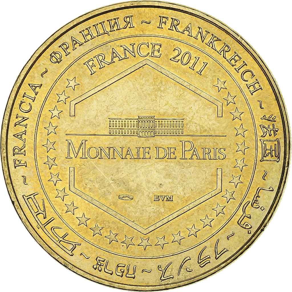 Francia, Token, Jetón turístico, Kintzheim -  Volerie des aigles n°3, Arts &