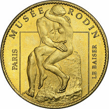 France, Token, 75/ Musée Rodin, Le Penseur, 2013, Copper-nickel Aluminium