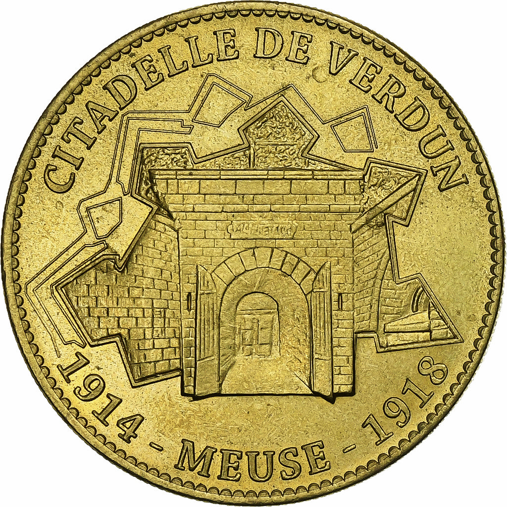 Francia, Token, Touristic token, 55/ Citadelle de Verdun, 2010, MDP, BB