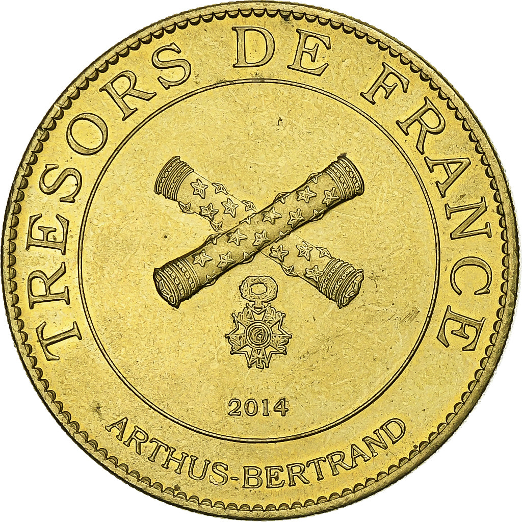 Francia, Token, Touristic token, 55/ Citadelle de Verdun, 2010, MDP, BB