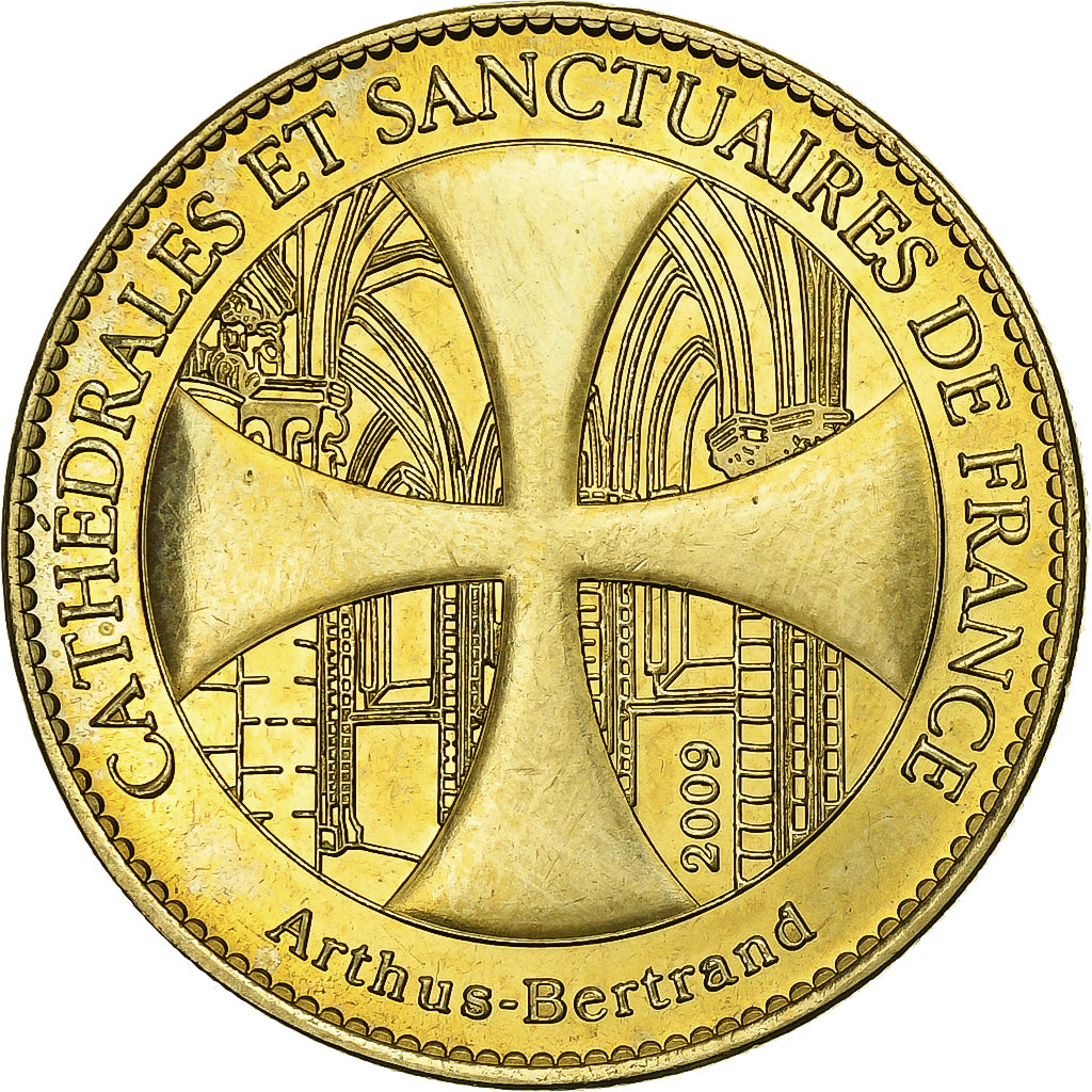 Francia, Token, Tourist Token, Cathédrale Notre-Dame, Strasbourg, 2009, Arth...