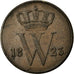 Coin, Netherlands, William I, Cent, 1823, AU(55-58), Copper, KM:47