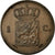 Moneta, Holandia, William I, Cent, 1823, AU(55-58), Miedź, KM:47