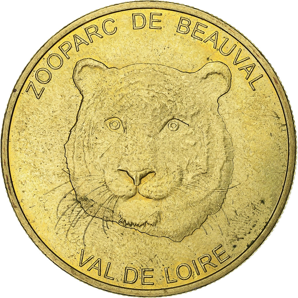 Francia, Token, Touristic token, Beauval - Zoo -Tigre, Arts & Culture, 2009
