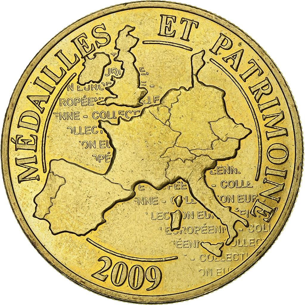 Francia, Token, Touristic token, Beauval - Zoo -Tigre, Arts & Culture, 2009