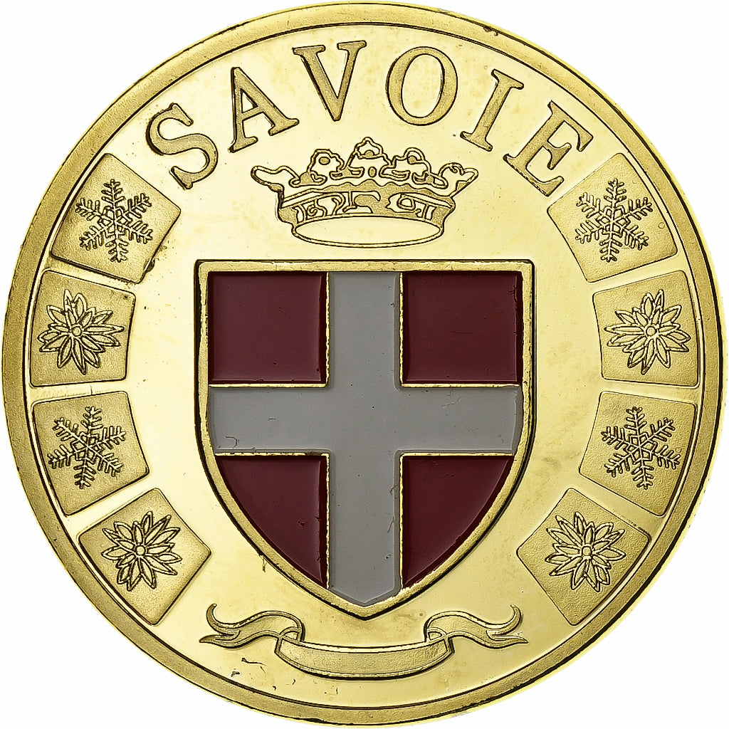 Francia, ficha, Provinces de France, Savoie, Rame-nichel-alluminio, Souvenirs et