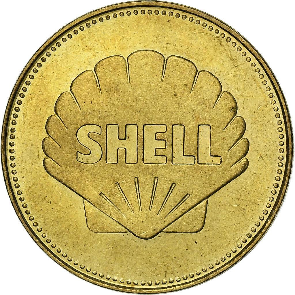Francia, ficha, Collection Shell, De Havilland Comet, Bronzo-alluminio, SPL-