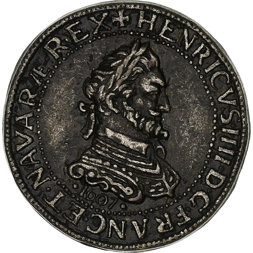 Francia, Token, Collection BP, Demi Franc Henri IV, History, SPL-, Rame