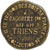 France, Token, Collection BP, Triens Dagobert Ier, History, AU(55-58)