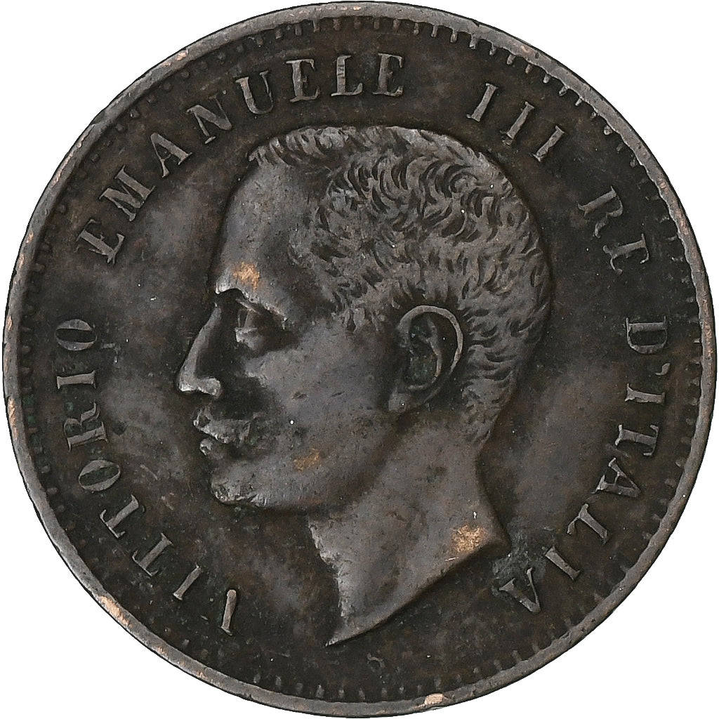 Italy, Vittorio Emanuele III, 2 Centesimi, 1906, Rome, Bronze, VF(30-35), KM:38