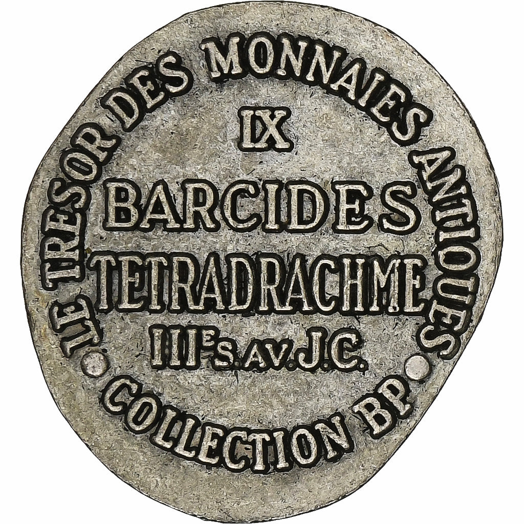 Francia, Token, Collection BP, Tétradrachme Barcides, History, SPL, Rame