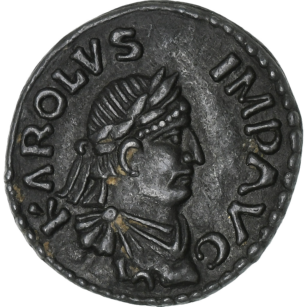 France, Token, Collection BP, Denier de Charlemagne, History, AU(55-58), Copper