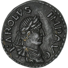France, Token, Collection BP, Denier de Charlemagne, History, AU(55-58), Copper