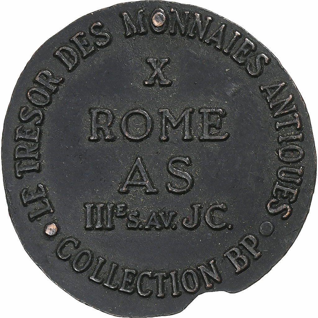 Francia, ficha, Collection BP, As de Rome, Rame, SPL-