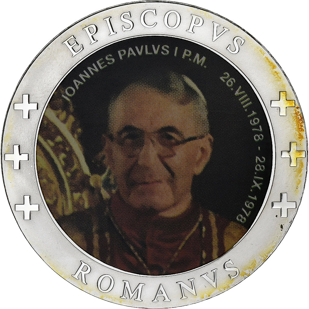 Vatican, Medal, Jean-paul Ier, Silver Plated Copper, MS(64)