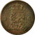 Moneda, Países Bajos, William III, Cent, 1861, BC+, Cobre, KM:100