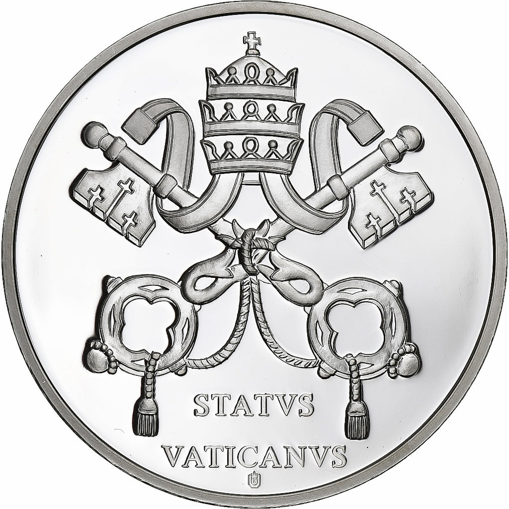 Watykan, medal, Episcopus Romanus, Miedź platerowana srebrem, MS(65-70)