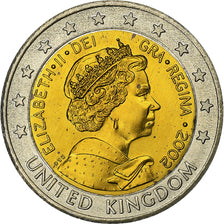 Reino Unido, 2 Euro, Fantasy euro patterns, 2002, Bimetálico, EBC+