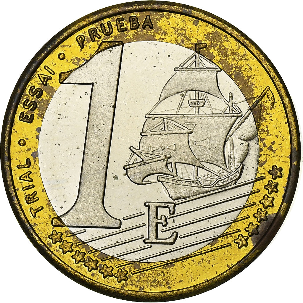 Reino Unido, Euro, Fantasy Euro, 2002, Bimetálico, MS(63)