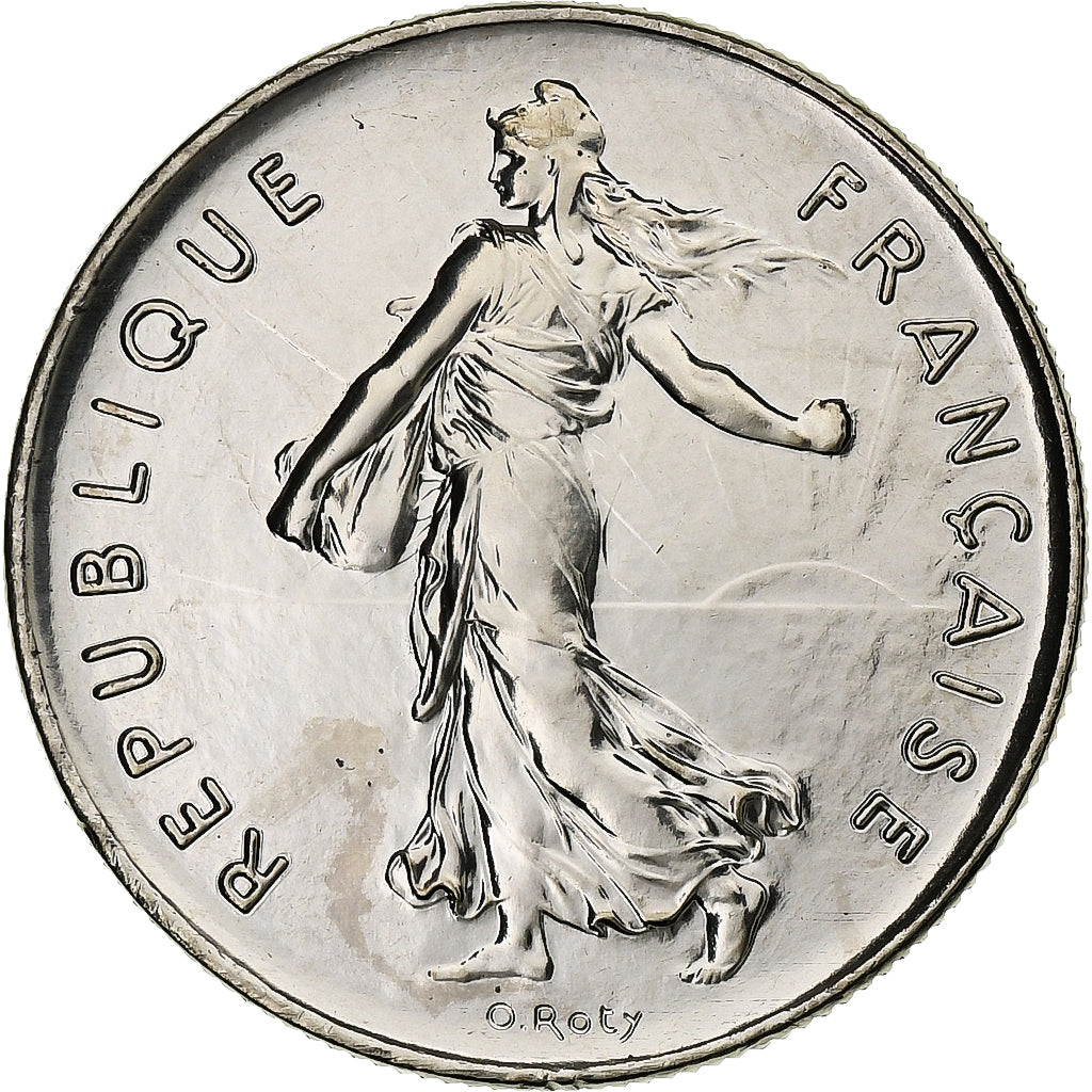 Moneta, Francja, Semeuse, 5 Francs, 1998, Paris, BU, MS(65-70), Nikiel powlekany