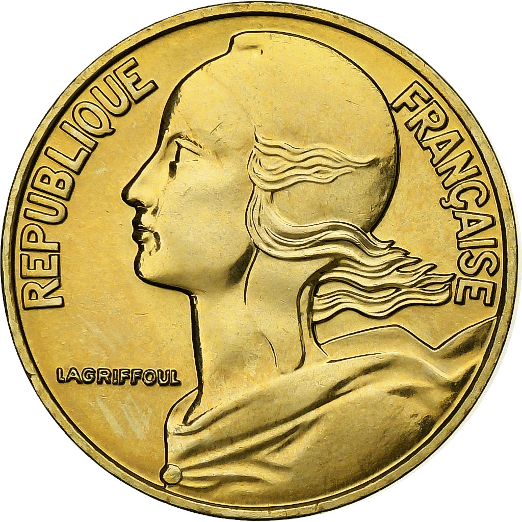 Moneta, Francia, Marianne, 10 Centimes, 1998, Paris, BU, FDC, Alluminio-bronzo