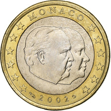 Monaco, Euro, 2002, UNZ, Bi-Metallic, KM:173