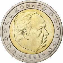 Monaco, Rainier III, 2 Euro, 2002, Paris, MS(63), Bi-Metallic, Gadoury:MC179