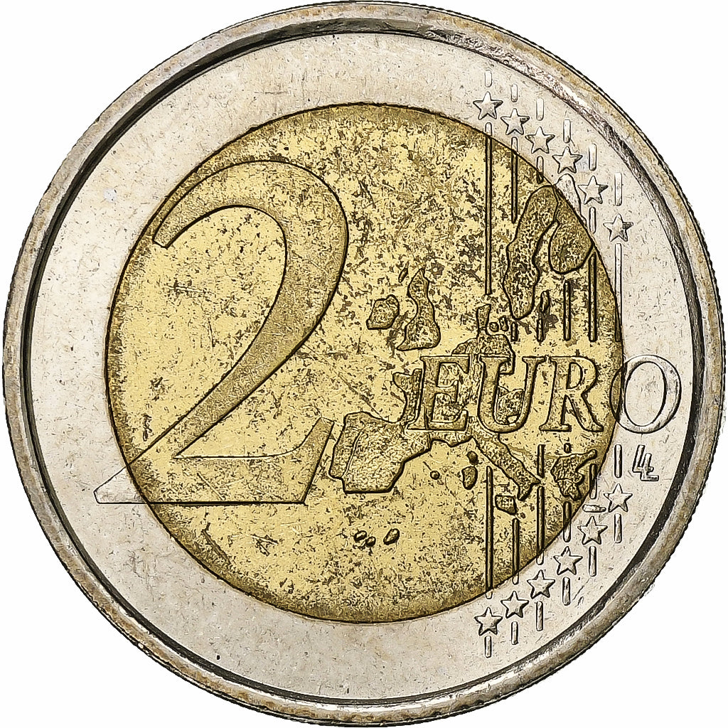 San Marino, 2 Euro, 2002, MS(63), Bi-Metallic, KM:447