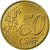Luxemburgo, Henri, 50 Euro Cent, 2002, Utrecht, Latão, MS(65-70), KM:80