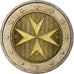 Malta, 2 Euro, 2008, Paris, SC+, Bimetálico, KM:132