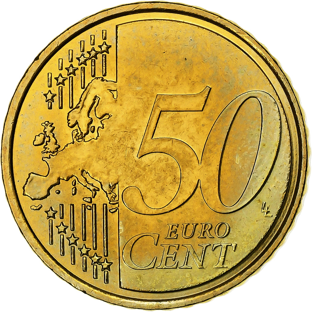 Malta, 50 Euro Cent, 2008, Paris, FDC, Ottone, KM:130