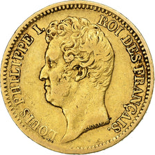 Moeda, França, Louis-Philippe, 20 Francs, 1831, Paris, EF(40-45), Dourado