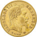 France, Napoleon III, 10 Francs, 1864, Paris, Gold, EF(40-45), Gadoury:1015