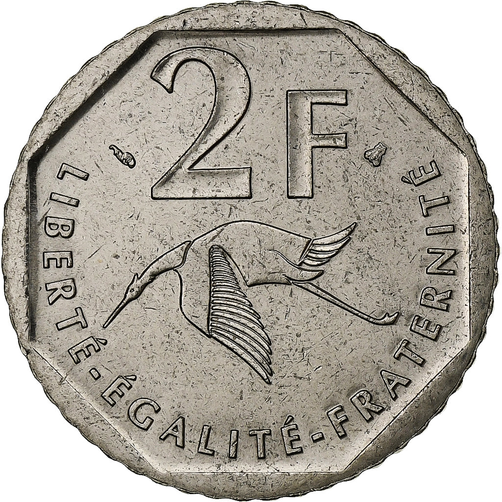 Moneta, Francia, Guynemer, 2 Francs, 1997, Paris, FDC, FDC, Nichel, KM:1187